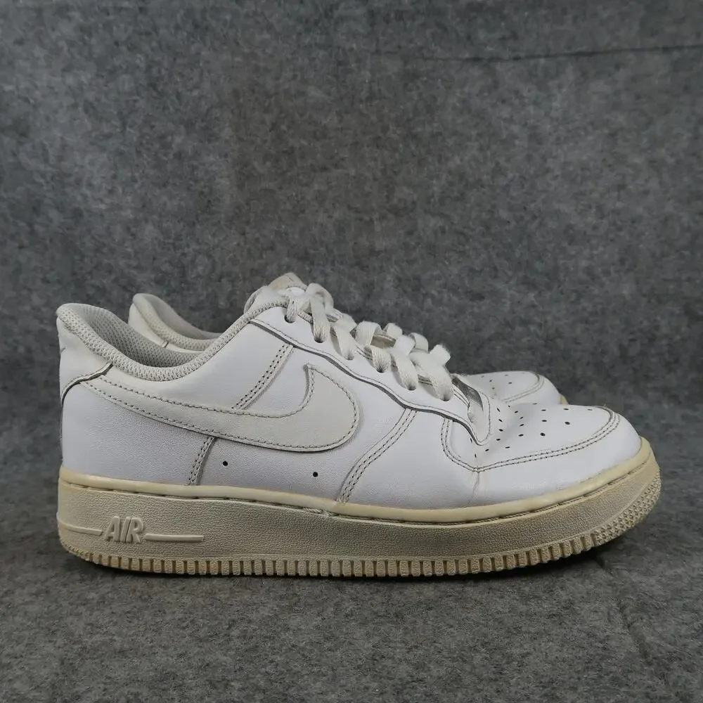Nike Shoes Womens 7.5 Air Force 1 Low Sneakers Casual White Trainer Lace Up